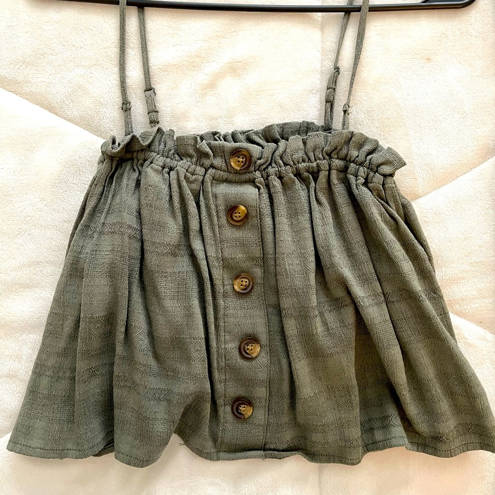 Cropped Tank Top/ Tube Top